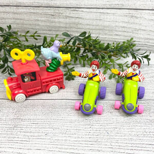 VINTAGE 1990's McDonald's Happy Meal Toy Set of Three